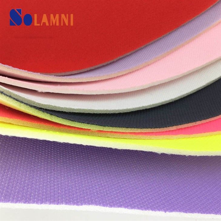 Ffabrig Polyester gyda Sbwng